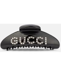 Gucci - Logo Embellished Hair Clip - Lyst