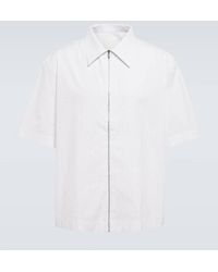 Givenchy - Camicia bowling in cotone con stampa 4G - Lyst