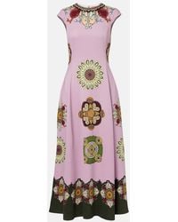 La DoubleJ - Park Ave Printed Maxi Dress - Lyst