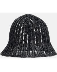 Brunello Cucinelli - Woven Bucket Hat - Lyst