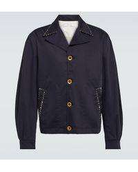 Wales Bonner - Studded Cotton Jacket - Lyst