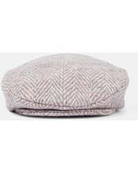 Ruslan Baginskiy - Herringbone Wool-Blend Cap - Lyst