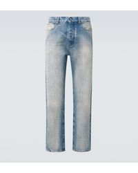 Amiri - Ma Quad Cuff Straight Jeans - Lyst