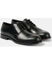 The Row - Novus Leather Derby Shoes - Lyst