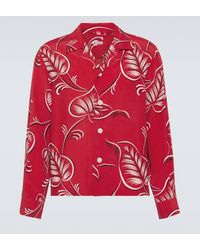 Bode - Creeping Begonia Printed Shirt - Lyst