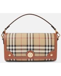Burberry - Top Handle Note Bag - Lyst