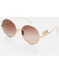 Chloé - Iconic Round Sunglasses - Lyst