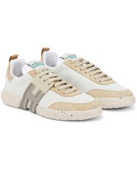 Hogan 3r Leather And Suede Trainers - Multicolour