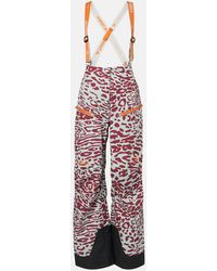 adidas By Stella McCartney - X Terrex Truenature 2L Leopard-Print Ski Pants - Lyst