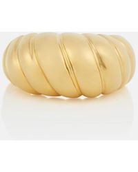 Sophie Buhai - Anello Shell Medium in argento sterling con bagno in oro 18kt - Lyst