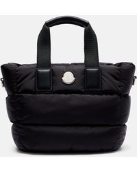 Moncler - Tote Bag Caradoc Mini Aus Canvas - Lyst