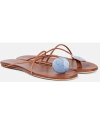 Christopher Esber - Doma Embellished Thong Sandals - Lyst