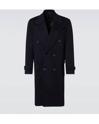 Thom Sweeney - Double-Breasted Wool And Cashmere Overcoat - Lyst
