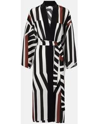 Max Mara - Ovatte Striped Beach Cover-Up - Lyst