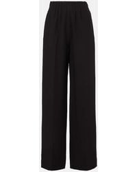 FFORME - Maud High-Rise Silk Cady Wide-Leg Pants - Lyst