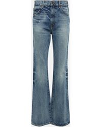 Nili Lotan - Joan High-rise Straight Jeans - Lyst