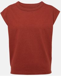 Lemaire - Cotton And Linen Top - Lyst
