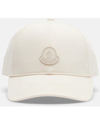 Moncler - Baseballcap Aus Baumwolle - Lyst