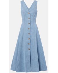 Veronica Beard - Abito Midi Lou - Lyst