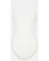 Marysia Swim - Palm Springs Scalloped Swimsuit - Lyst