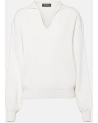 Loro Piana - Tazawa Cotton Polo Sweater - Lyst