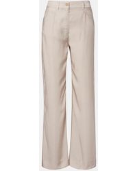 Acne Studios - Checked Twill Wide-Leg Pants - Lyst
