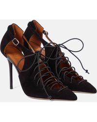 Malone Souliers - Montana 100 Suede Pumps - Lyst