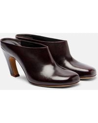 Le Monde Beryl - Mica 80 Leather Mules - Lyst