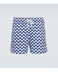 Frescobol Carioca - Copacabana Printed Swim Shorts - Lyst