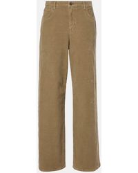 The Row - Pantalon Ample Eglitta En Velours Cotele - Lyst