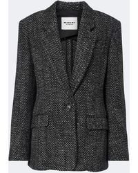 Isabel Marant - Parly Herringbone Jacket - Lyst