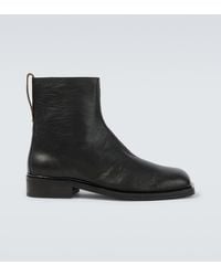 Our Legacy - Ankle Boots Daimono Aus Leder - Lyst