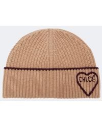 Chloé - Encour Wool And Cashmere Beanie - Lyst