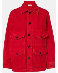 Nili Lotan - Leroy Cotton Canvas Jacket - Lyst