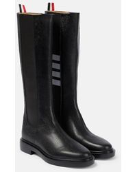 Thom Browne - Leather Knee-high Boots - Lyst