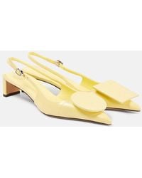 Jacquemus - Les Slingbacks Duelo 40 Leather Pumps - Lyst