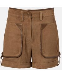 Isabel Marant - Marline Suede Shorts - Lyst