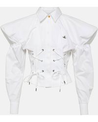 Vivienne Westwood - Gexy Cotton Poplin Shirt - Lyst