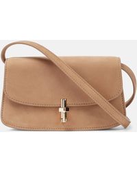 The Row - E/w Sofia Leather Shoulder Bag - Lyst