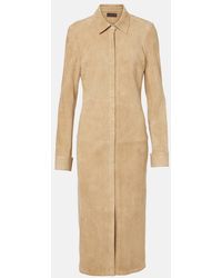 Stouls - Becky Suede Coat - Lyst