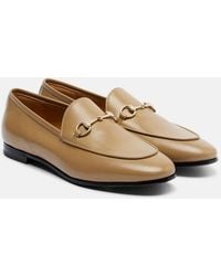 Gucci - Jordaan Horsebit Leather Loafers - Lyst