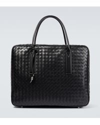 Bottega Veneta - Getaway Large Intrecciato Duffel Bag - Lyst