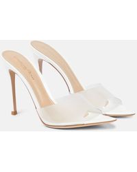 Gianvito Rossi - Elle 105 Pvc And Leather Sandals - Lyst