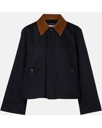 FRAME - Small Cotton Trench Jacket - Lyst