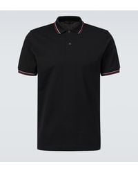 Prada - Polohemd Aus Baumwoll-Pique - Lyst