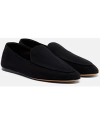 The Row - Awar Suede Loafers - Lyst