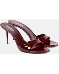 Paris Texas - Lidia 70 Patent Leather Mules - Lyst