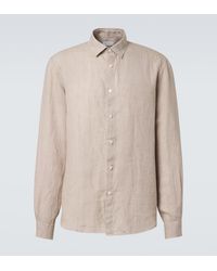 Sunspel - Linen Shirt - Lyst