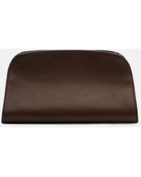 The Row - Peggy Leather Shoulder Bag - Lyst
