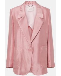 Dorothee Schumacher - Slouchy Elegance Satin Blazer - Lyst